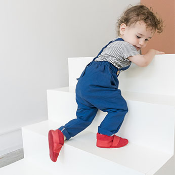 Unsere Lauflernschuhe gibt es in der Größen 17 bis 25.