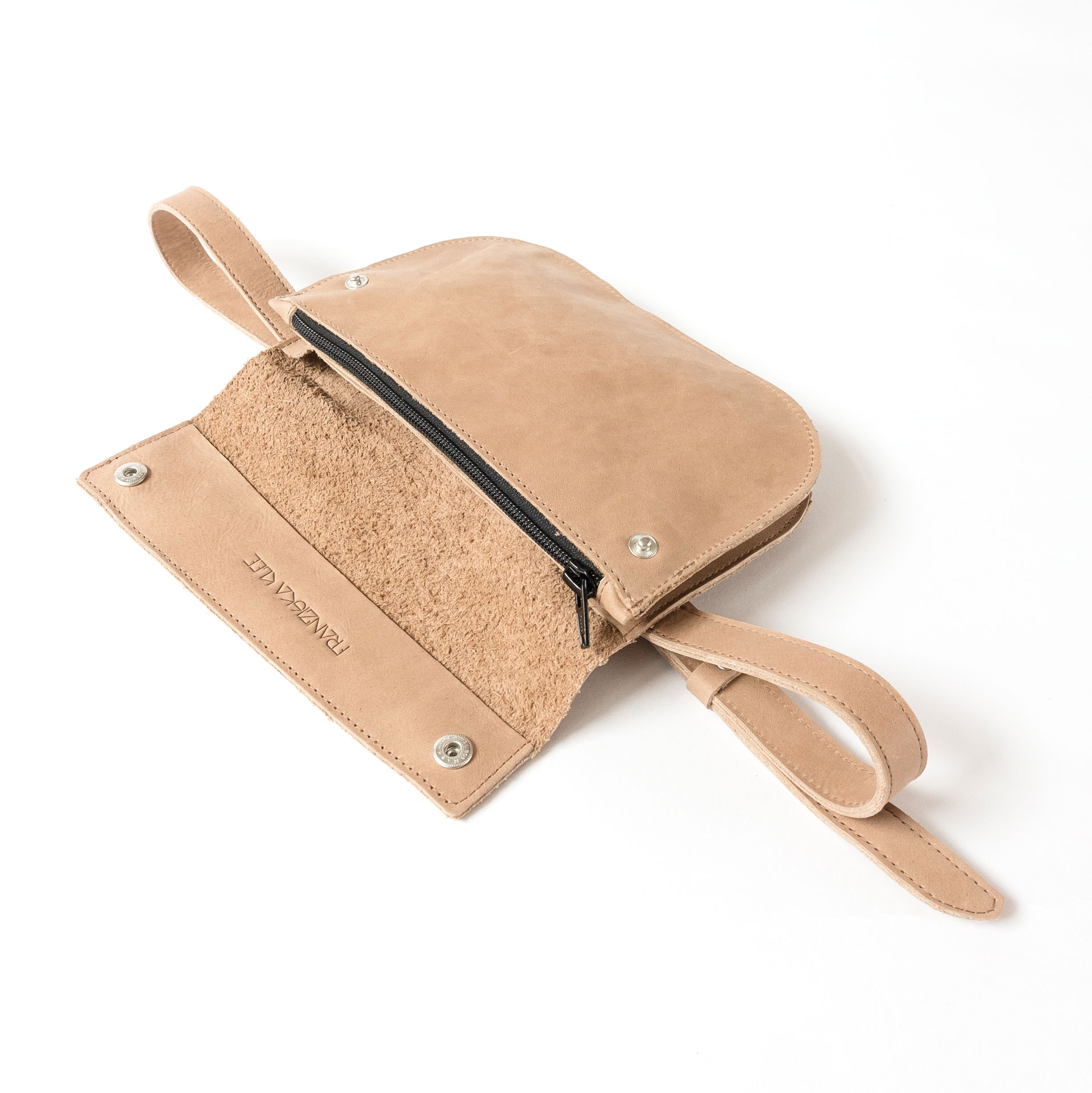 Crossbody Bag TEA Large in Hellbraun.