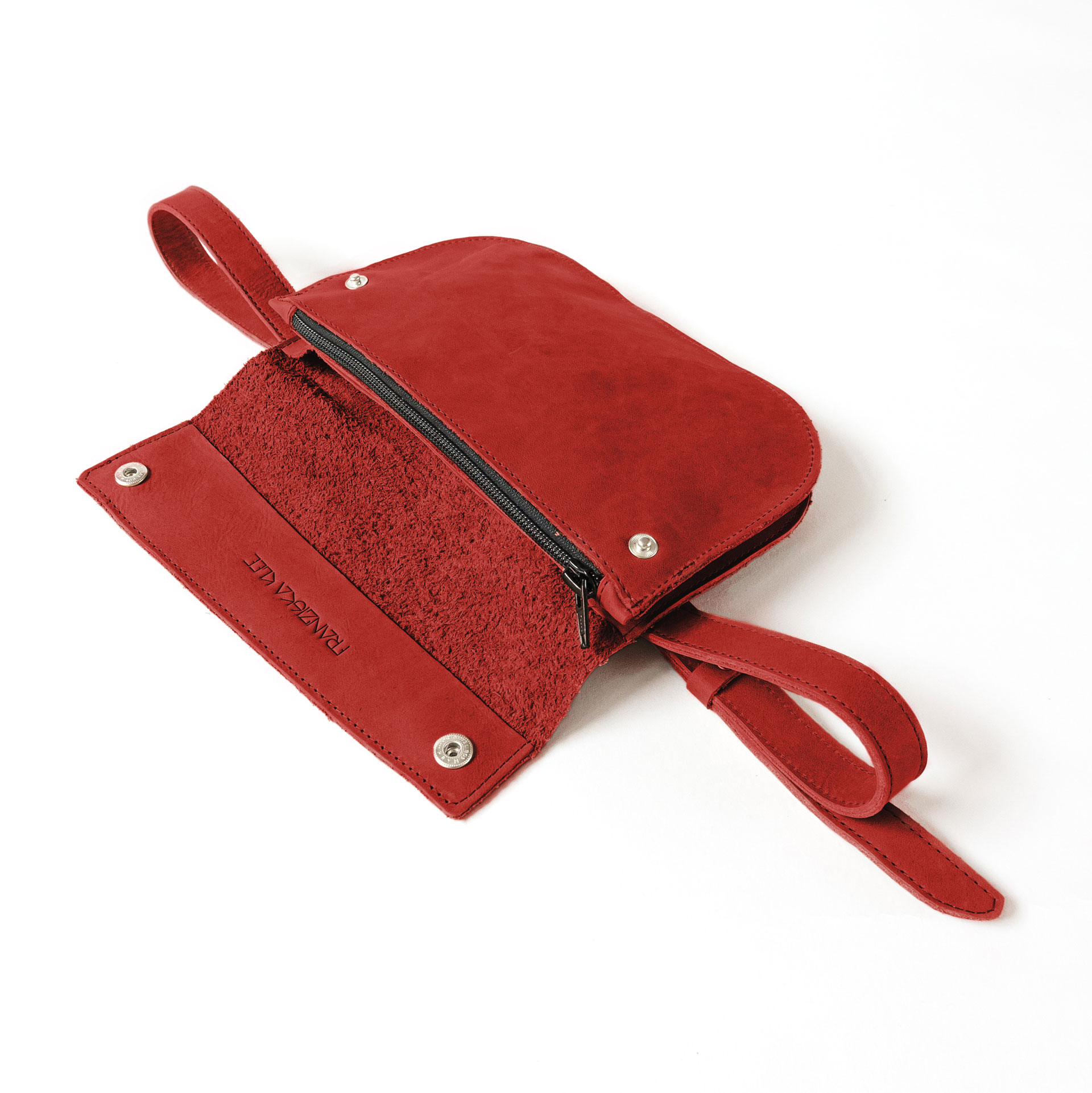 Crossbody Bag TEA in der Farbe Rot.