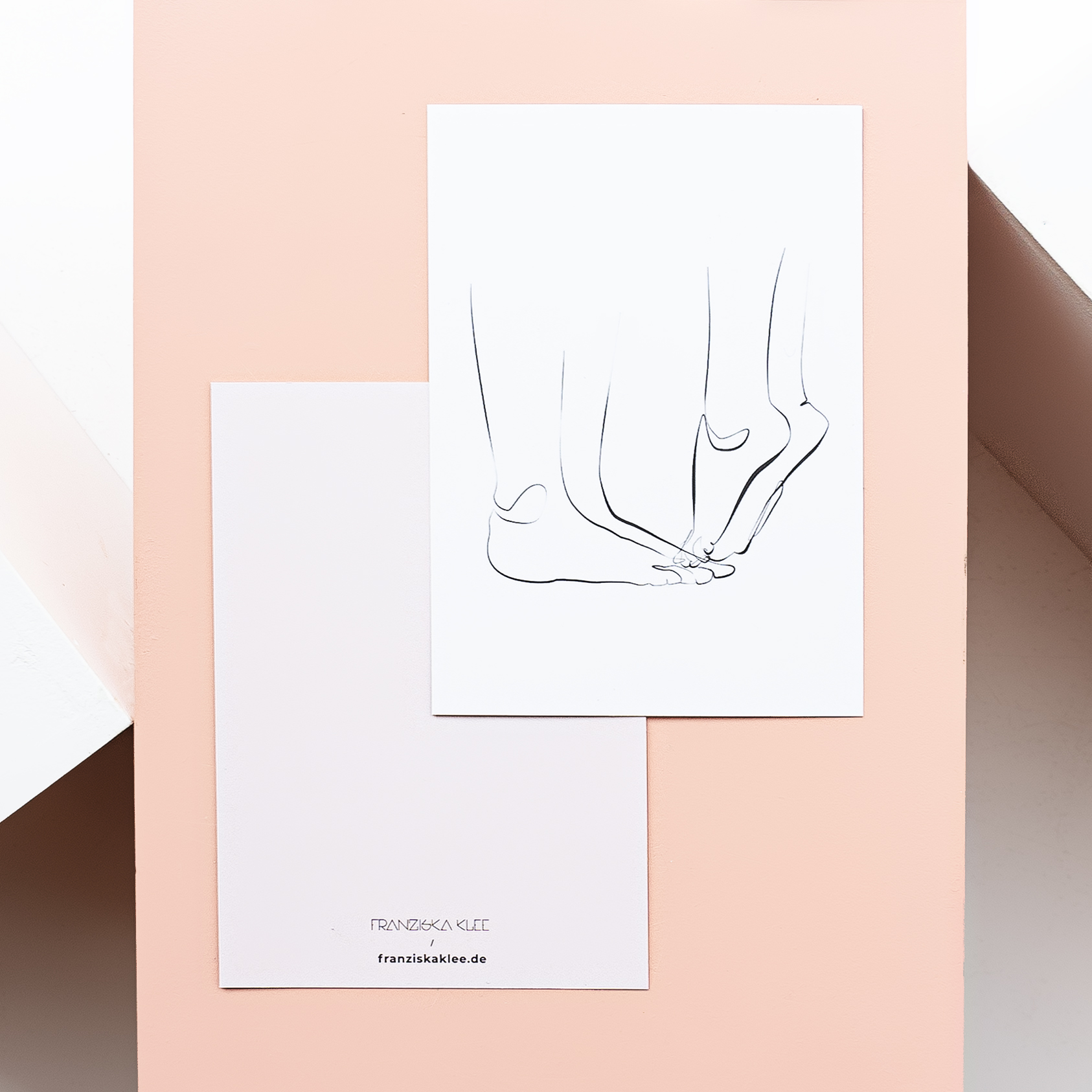 Grußkarte mit dem Motiv LIEBE