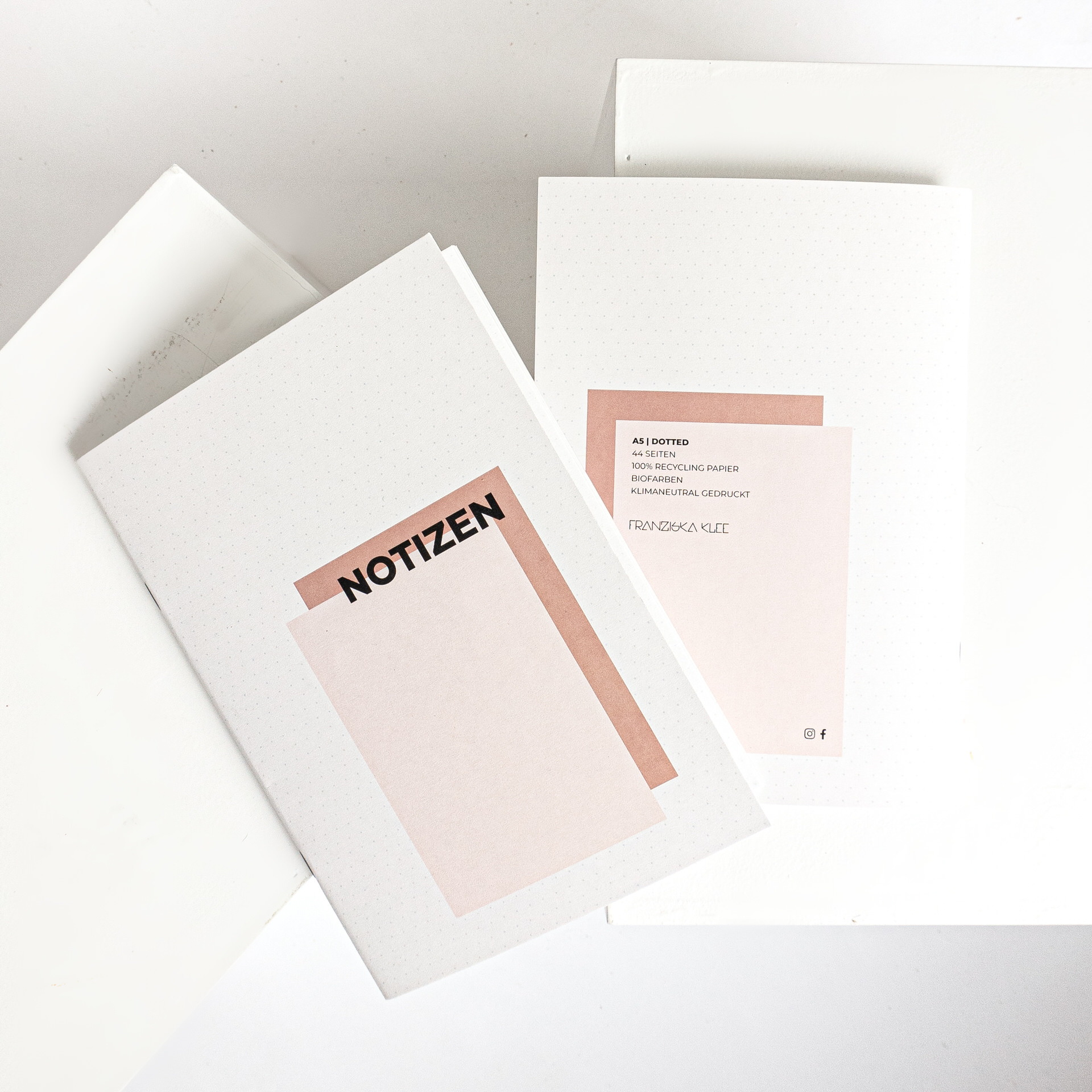 Notizhefte für die Notizbuchhülle NOA.