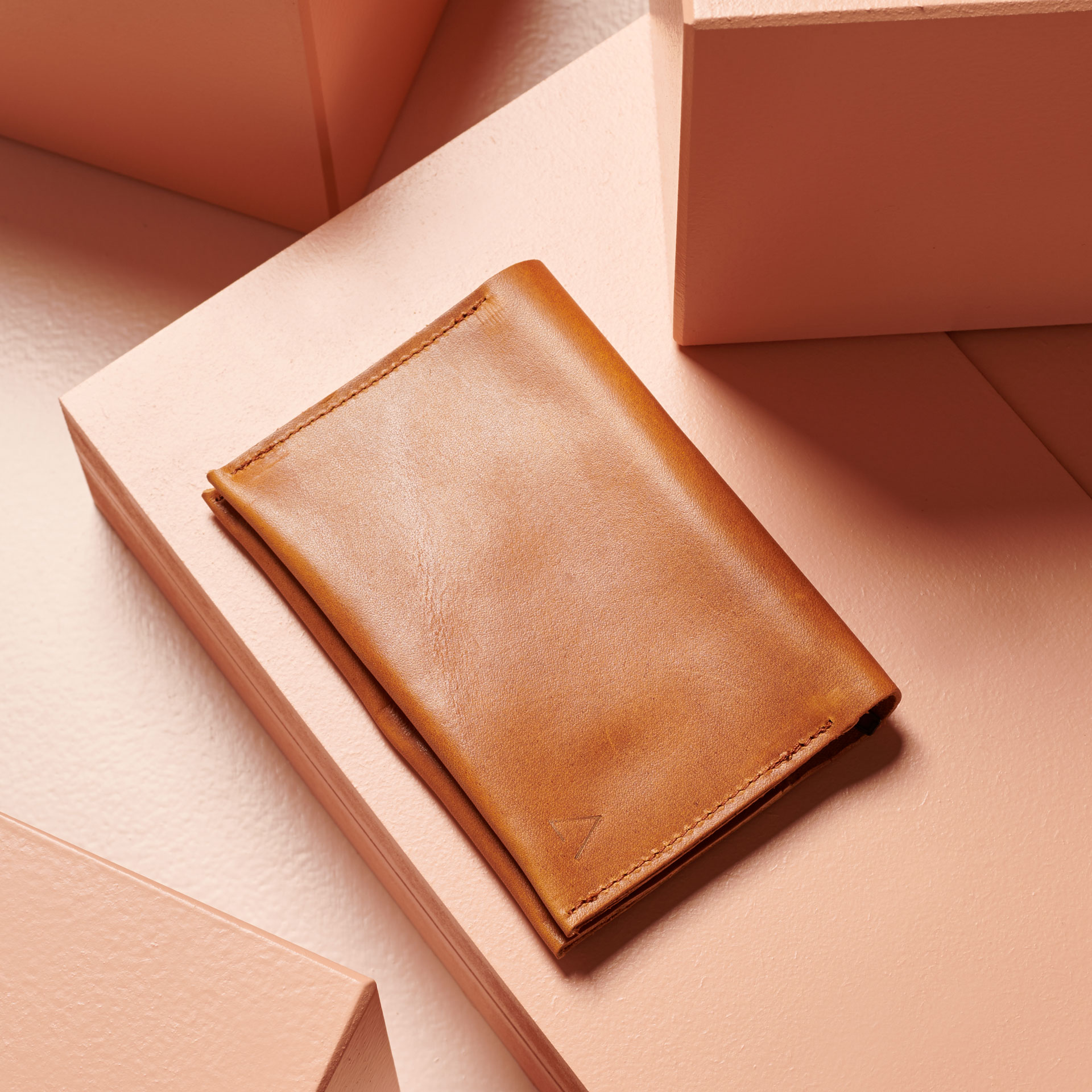 Portemonnaie OLI LARGE in cognac geölt