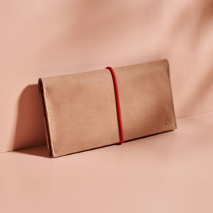 Portemonnaie OLI XLARGE Hellbraun aus nachhaltigem Naturleder