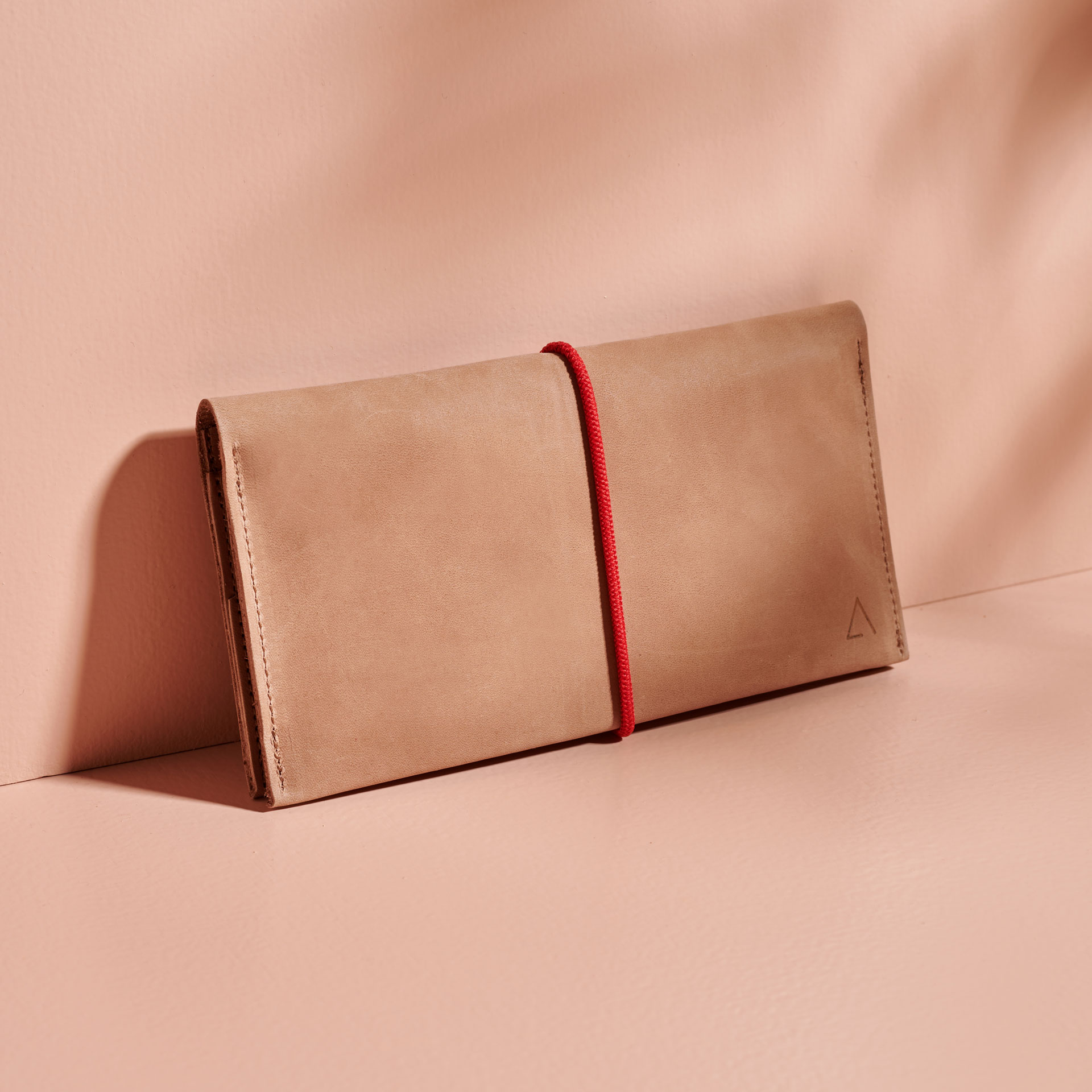 Portemonnaie OLI XLARGE Hellbraun aus nachhaltigem Naturleder