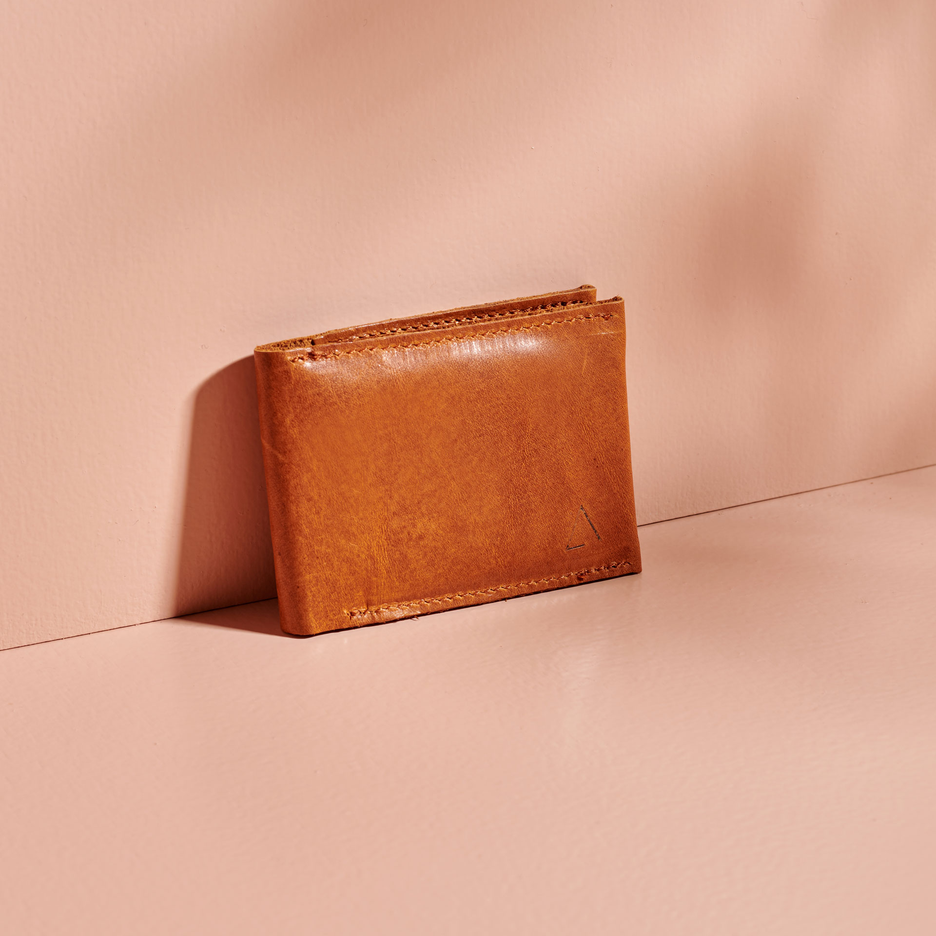 Portemonnaie OLI SMALL cognac geölt aus nachhaltigem Naturleder