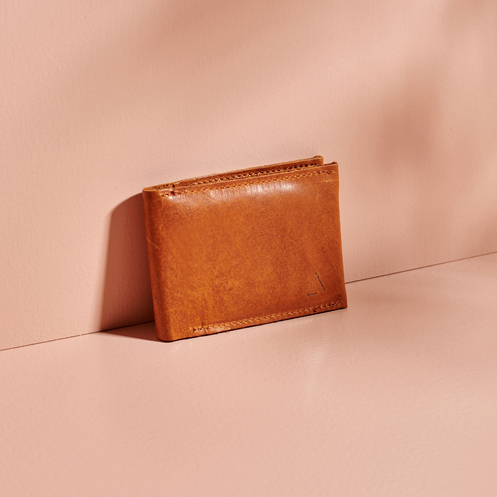 Portemonnaie OLI SMALL cognac geölt aus nachhaltigem Naturleder