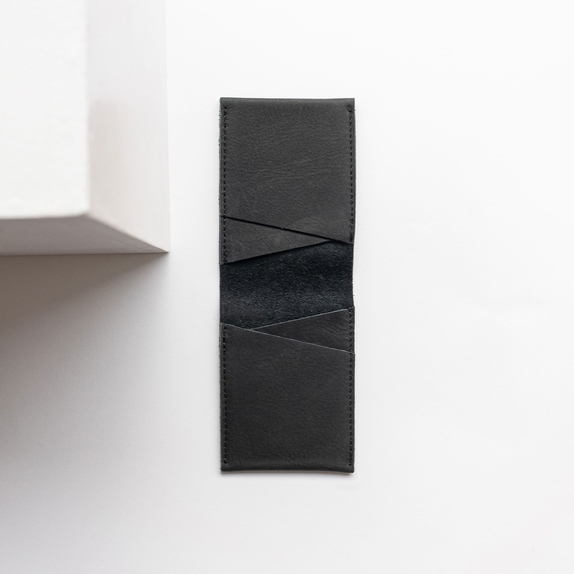 portemonnaie OLI Small in Kohle aus Naturleder