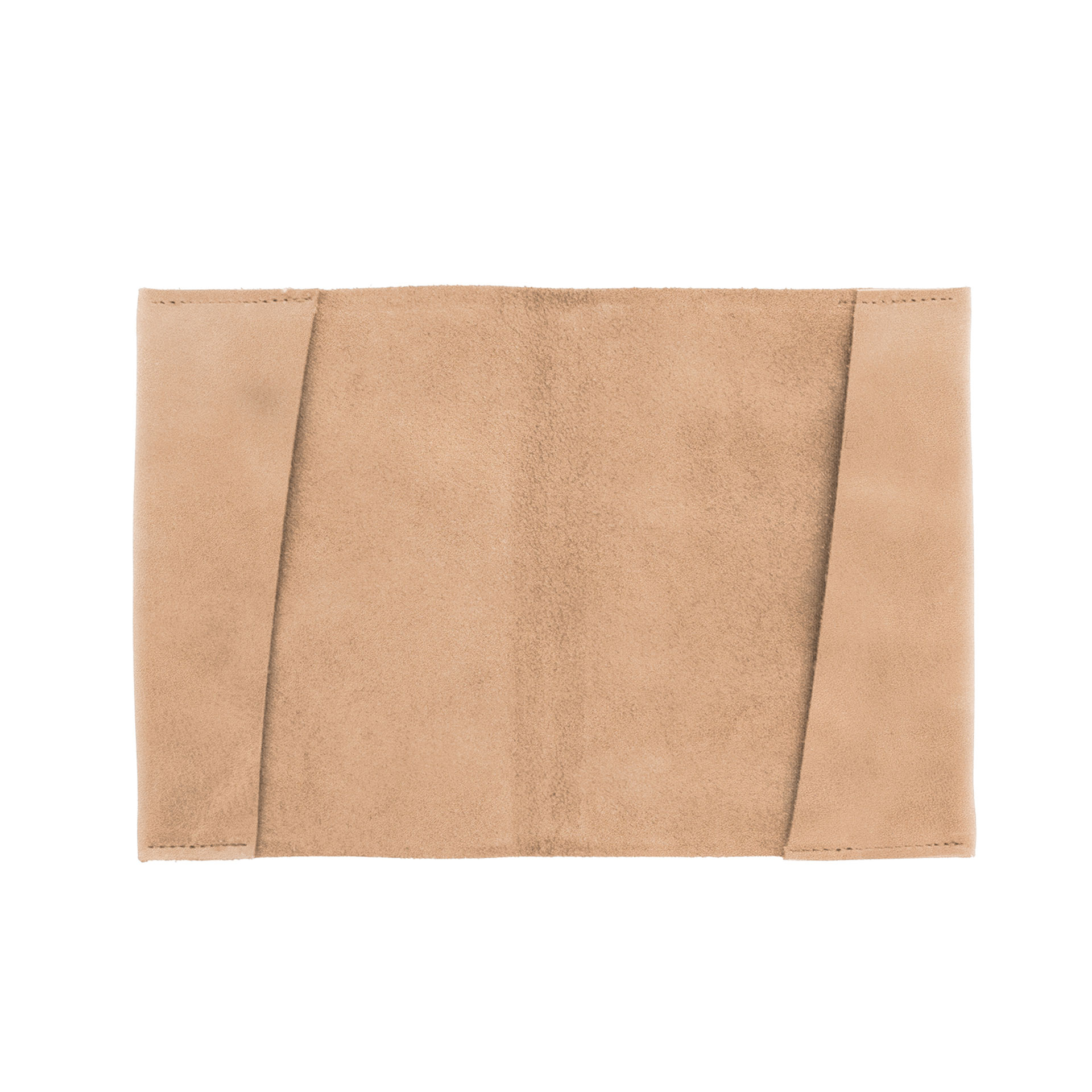 Innenansicht der Reisepasshülle EVE aus nachhaltigem Naturleder in Hellbraun