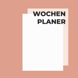 Wochenplaner für die Notizbuchhülle NOA.