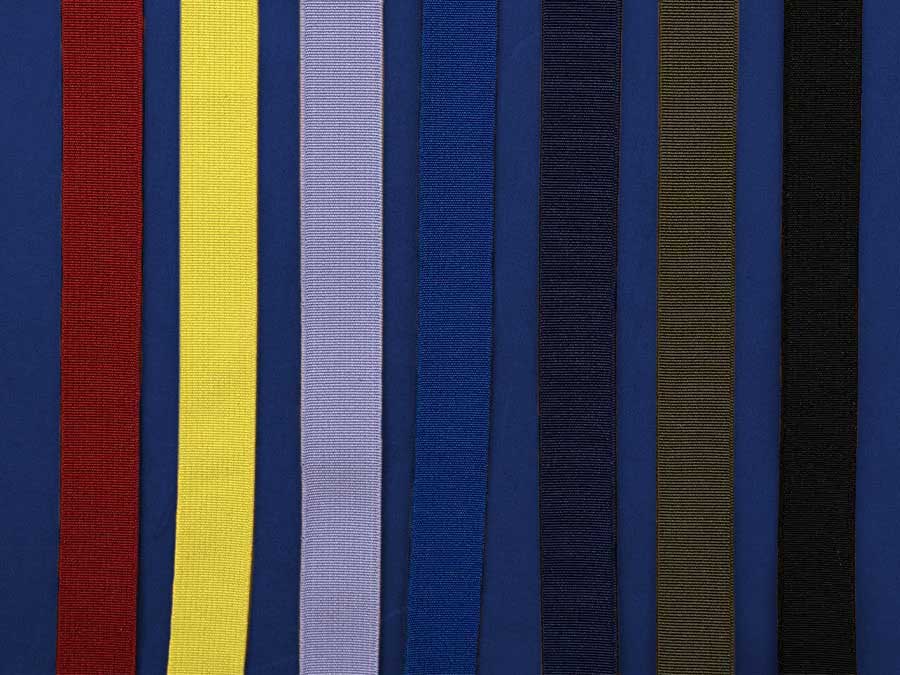 Beispiel wie eine Prägung auf hellbraunem Leder aussieht